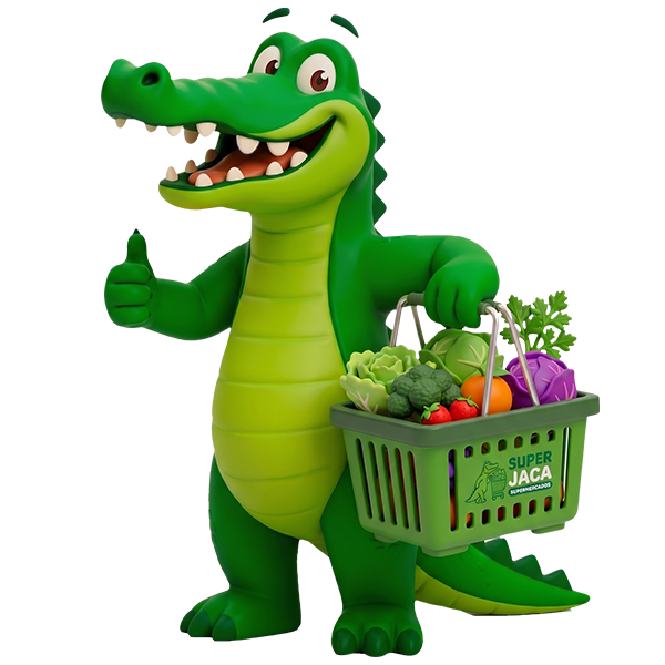 Mascote Super Jaca Supermercados